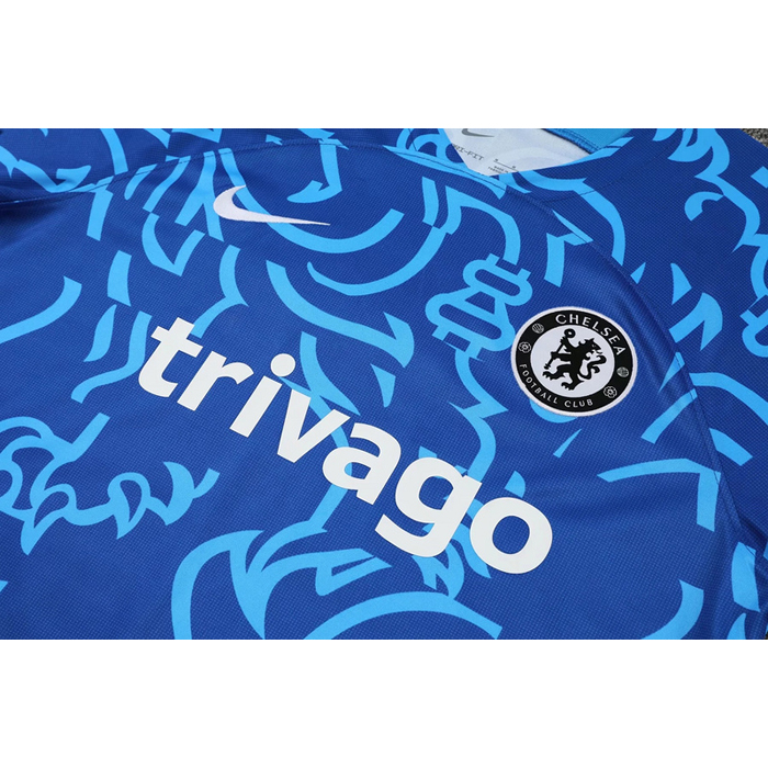 Camiseta de Entrenamiento Chelsea 2022-2023 Azul - Haga un click en la imagen para cerrar